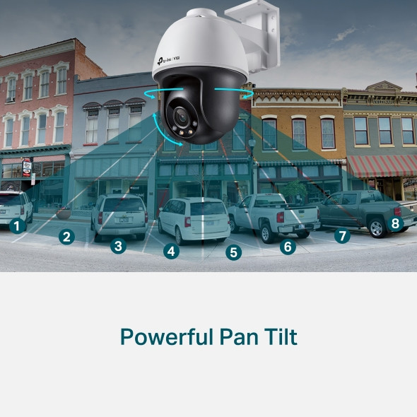 TP-Link VIGI 4MP Full Colour Pan/Tilt IP Network Camera - Image 3