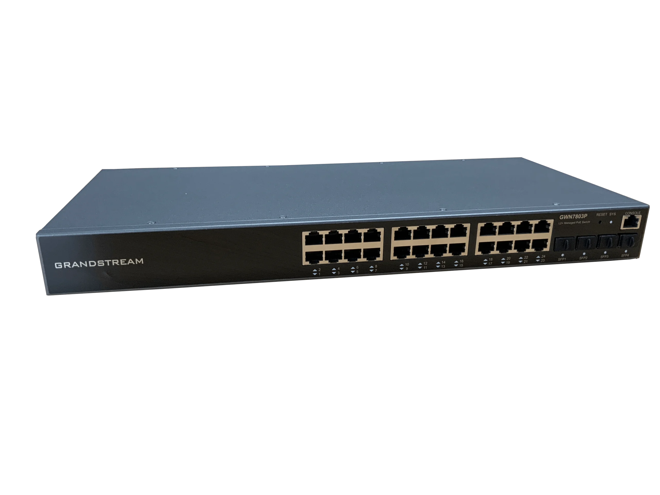 Grandstream Enterprise L2 24 port Managed GbE PoE+ Switch 370W | GWN7803P - Image 3