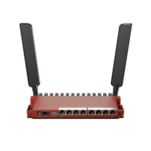 MikroTik L009UiGS-2HaxD-IN Desktop Router with 2.5Gb SFP, 8 x Gigabit Ethernet and 2.4GHz AX Wi-Fi