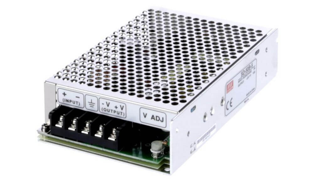 Mean Well - 50W Single Output DC - DC Converter - 12VDC