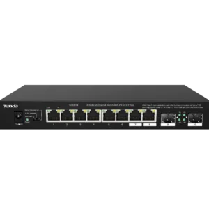 Tenda 8-Port 2.5G Ethernet Switch with 2x 2.5G SFP slots | TEM2010F