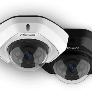 Milesight 5MP, AI Vandal-proof Mini Dome Network Camera - IK10-rated, Intelligent Analytics