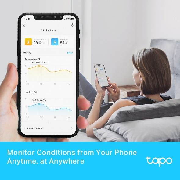 TP-Link Tapo Smart Temperature and Humidity Monitor | Tapo T315 - Image 4
