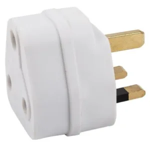 Acconet UK plug to SA Socket Adapter Plug | AC-PLUG-UK-SA