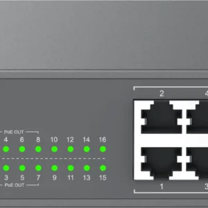 Grandstream Enterprise 16 port Unmanaged GbE Switch | GWN7702