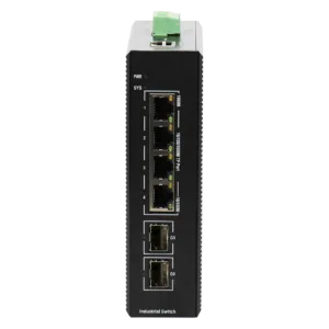 BDCOM 4 Port Gigabit Industrial Switch With 2 SFP - Managed
