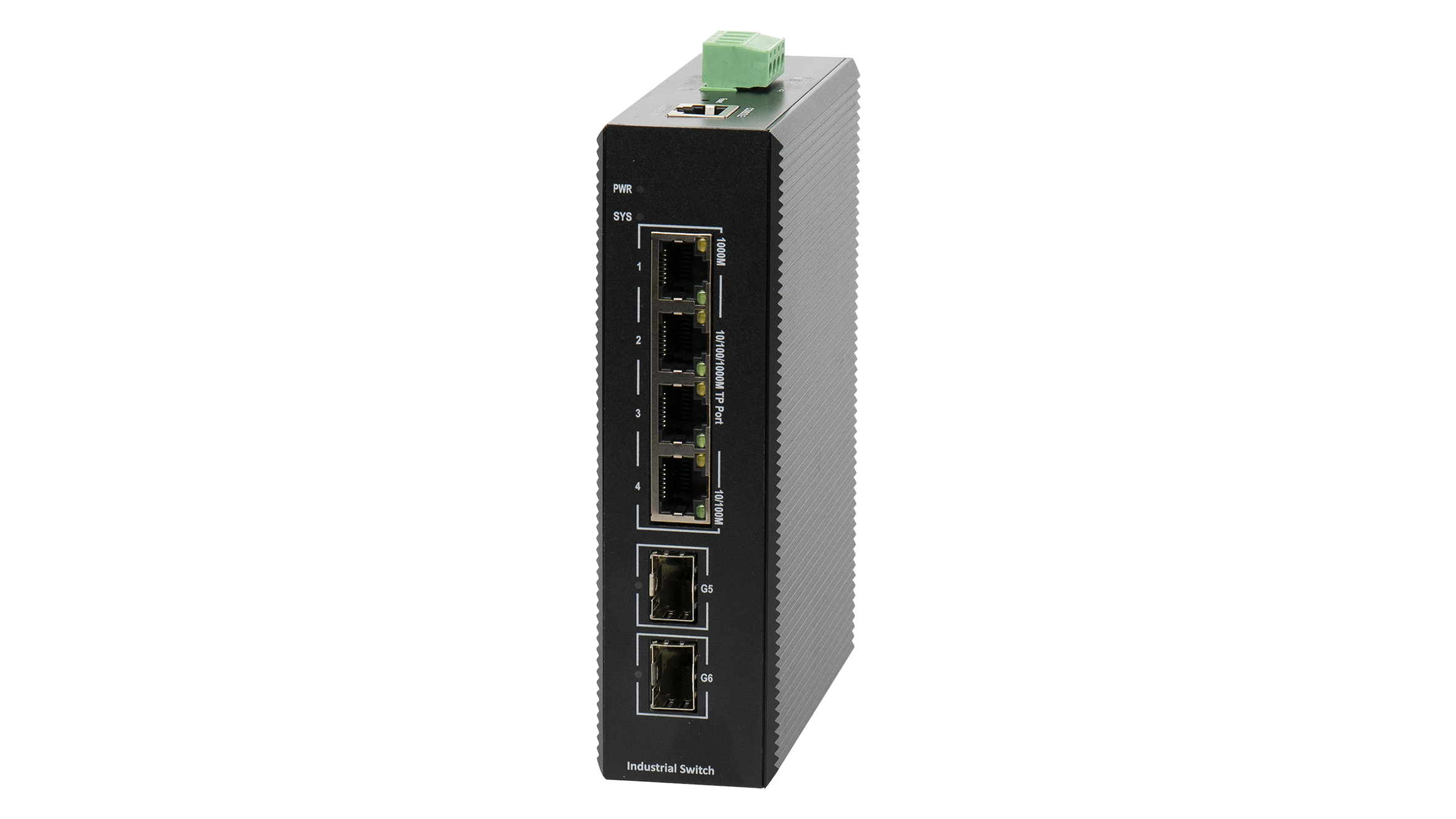 BDCOM 4 Port Gigabit Industrial PoE+ Switch With 2 SFP - Managed - Image 2