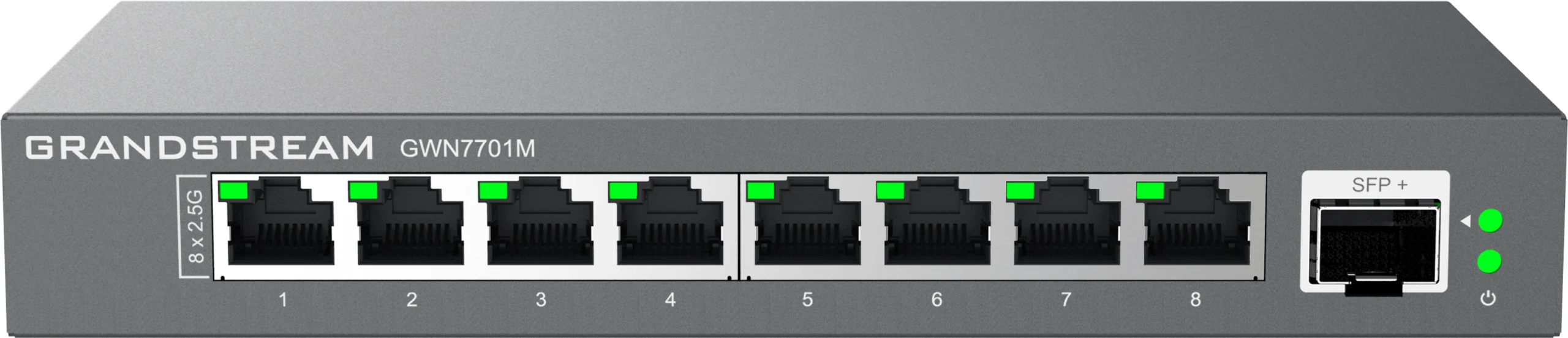 Grandstream Enterprise 8 port Unmanaged 2.5G Switch | GWN7701M - Image 2