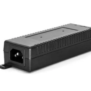 Gigabit Power over Ethernet (PoE) Injector. 48V, 0.575A, Passive, 30W