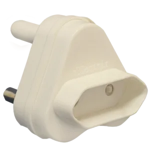 Acconet Adaptor with 1x 5A 2 Pin / Euro Adaptor | AC-PLUG- 2PIN-5A