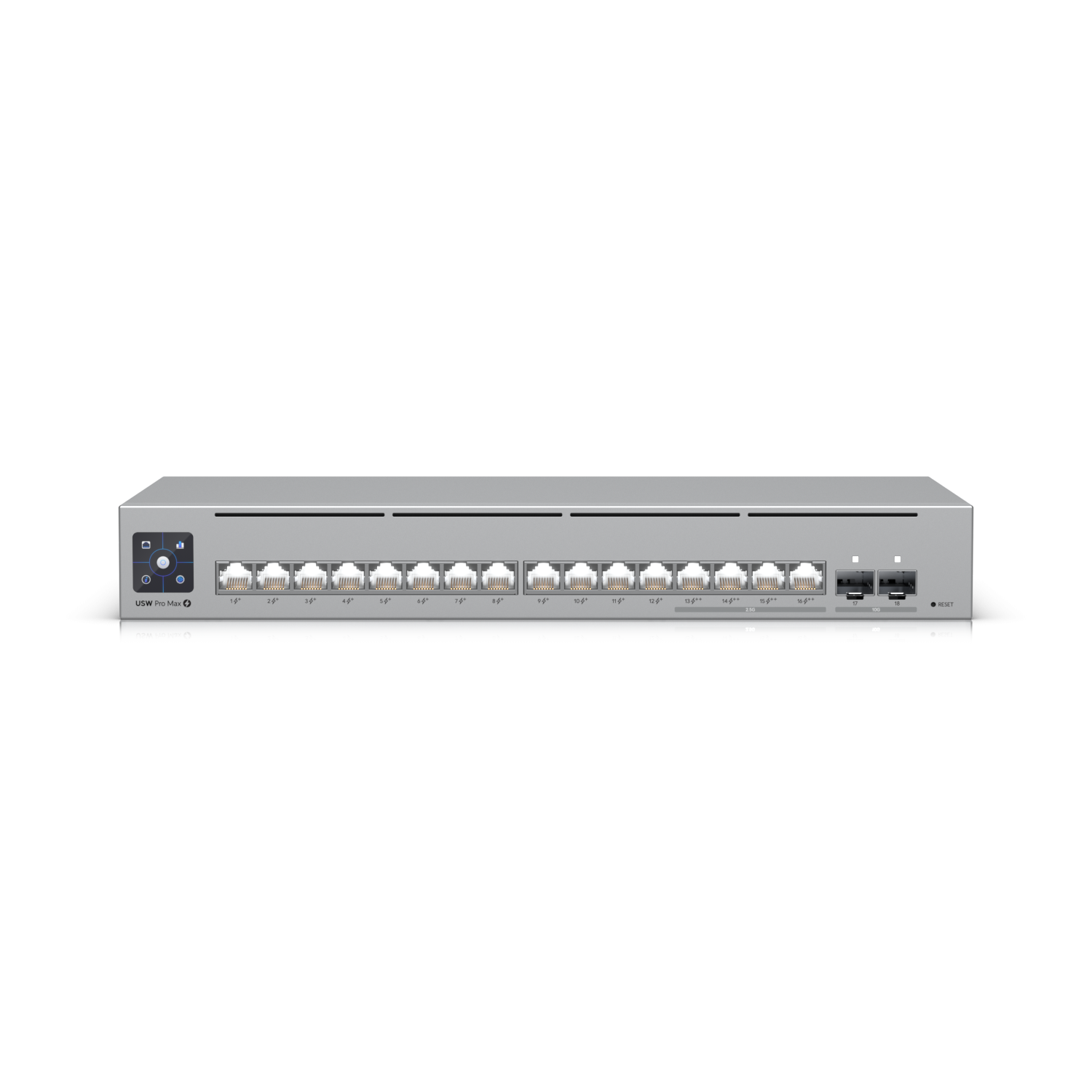 Ubiquiti UniFi Pro Max 16 Port 12 PoE 180W Switch | USW-Pro-Max-16-PoE