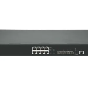 BDCOM 8 Port 2.5G PoE+ Switch with 4 SFP+