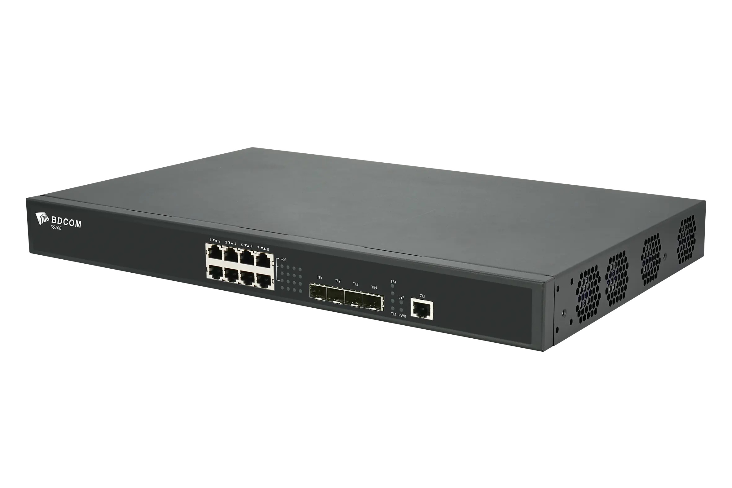 BDCOM 8 Port 2.5G PoE+ Switch with 4 SFP+ - Image 2