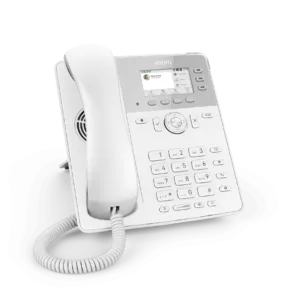 Snom D717 6-line Desktop SIP Phone in White - No PSU Included - Wide Colour TFT Display - USB