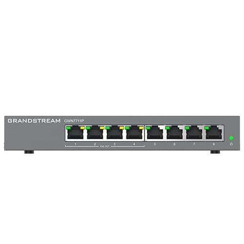 Grandstream Enterprise 8 port Lite Cloud Managed GbE PoE Switch | GWN7711P - Image 3