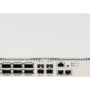 MikroTik 16 Port 100G QSFP28 Cloud Router Switch | CRS520-4XS-16XQ-RM