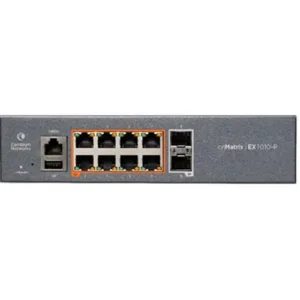 Cambium cnMatrix Enterprise 10 port PoE+ Switch | CNM-EX1010-P