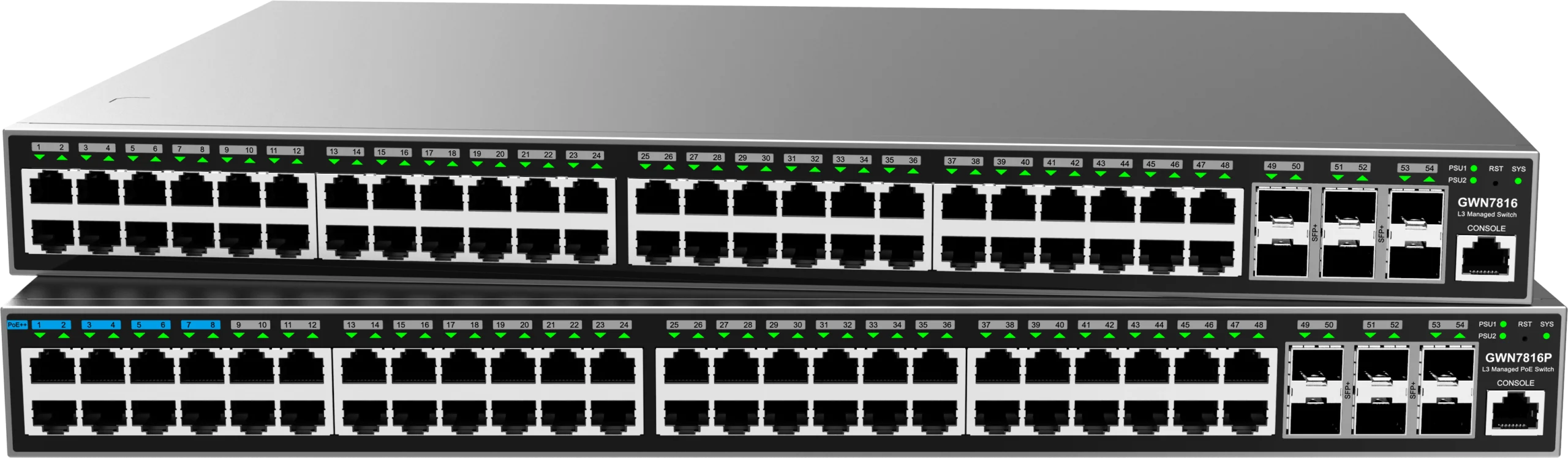 Grandstream Enterprise L3 48 port Managed GbE Switch | GWN7816 - Image 2