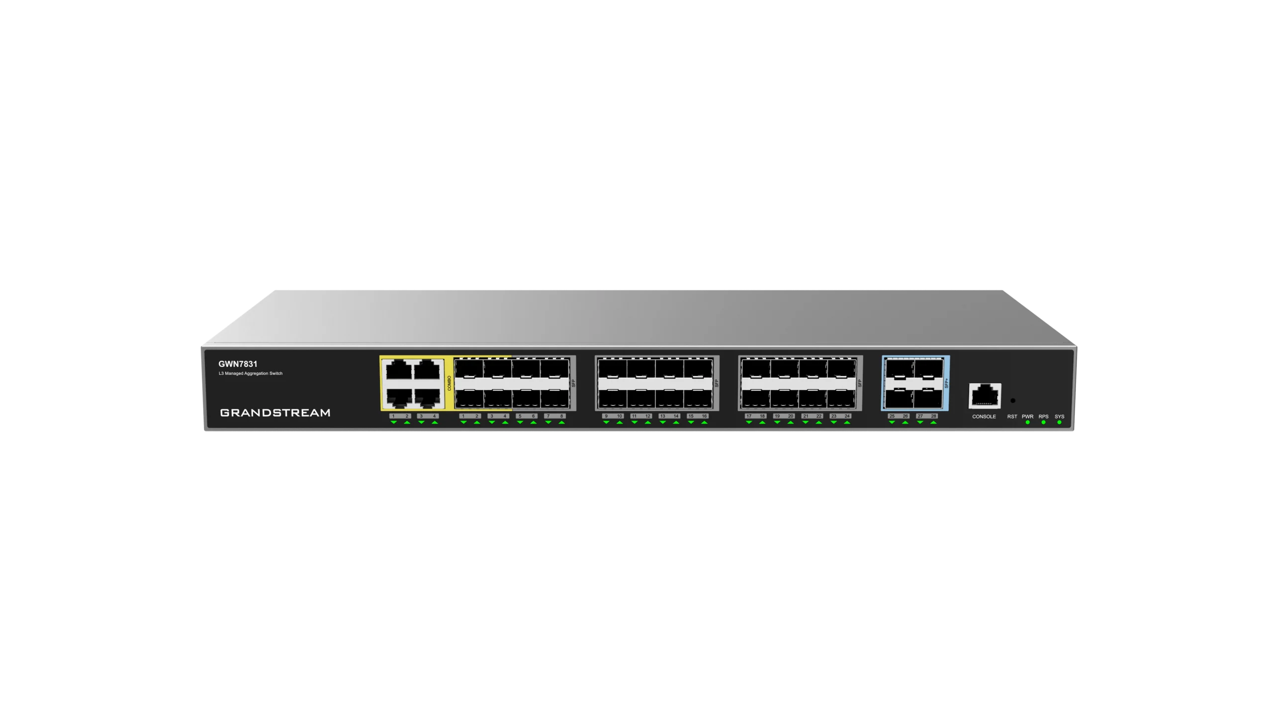 Grandstream Enterprise L3 Aggregation Managed Switch | GWN7831