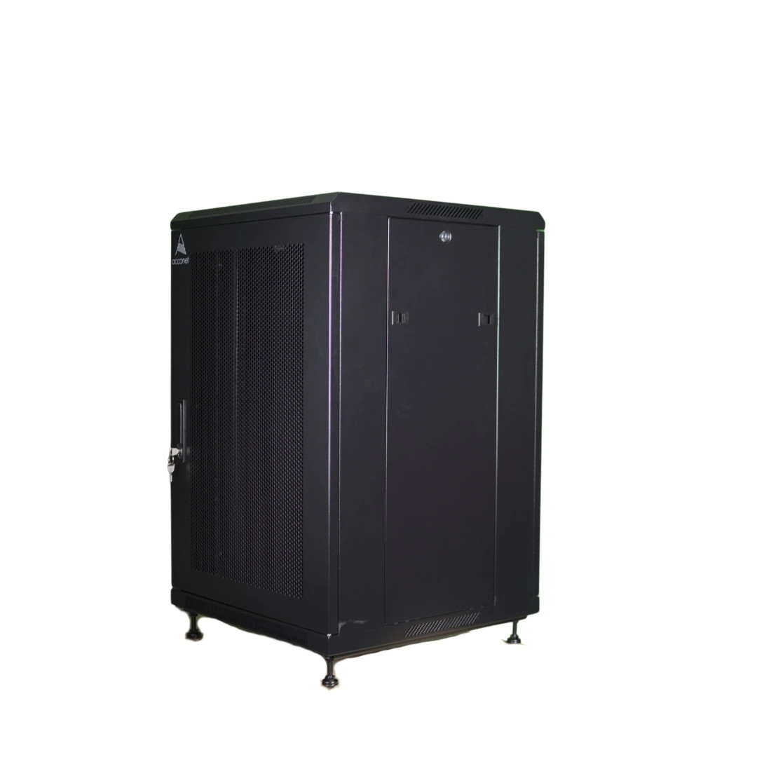 Acconet 18U Unassembled Floor Standing 600mm Cabinet Perforated - Image 3