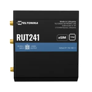 Teltonika eSIM LTE WiFi IoT Router with VPN | RUT241 eSIM