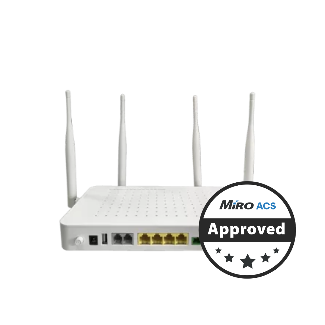 BDCOM xPON ONU/ONT, 802.11ac with 4 x GB LAN, 2 x POTS