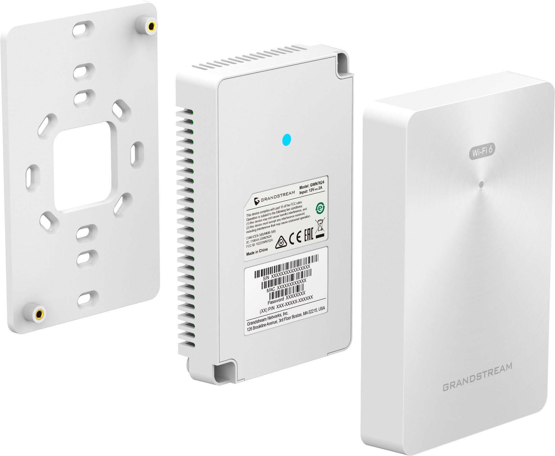 Grandstream Enterprise WiFi 6 In-Wall Indoor Access Point | GWN7661E - Image 4