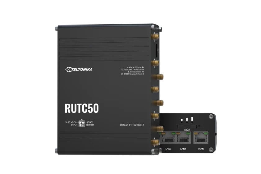 Teltonika industrial 5G Wireless Router with WiFi 6 | RUTC50 - Image 2