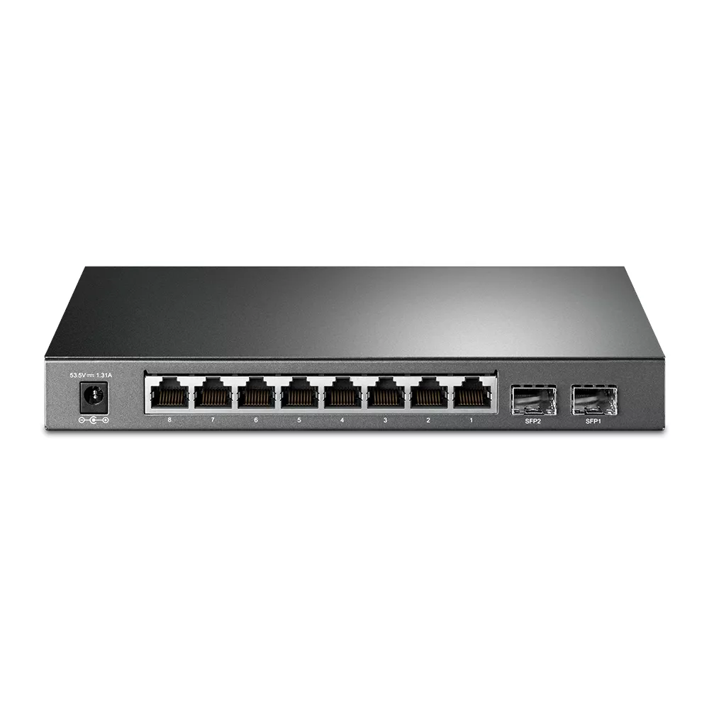 TP-Link JetStream 10-Port Gigabit Smart Switch with 8-Port PoE+ | TP-SG2210P