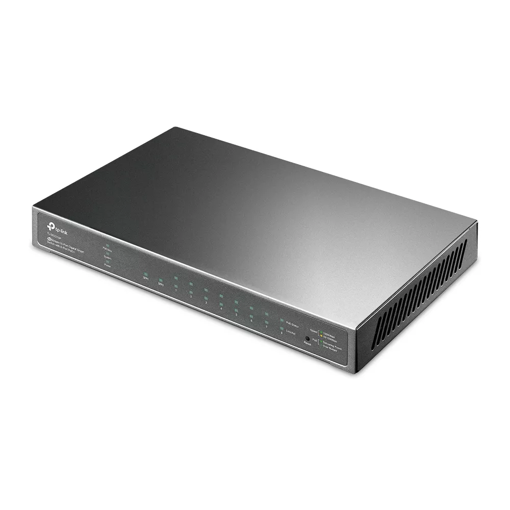 TP-Link JetStream 10-Port Gigabit Smart Switch with 8-Port PoE+ | TP-SG2210P - Image 2