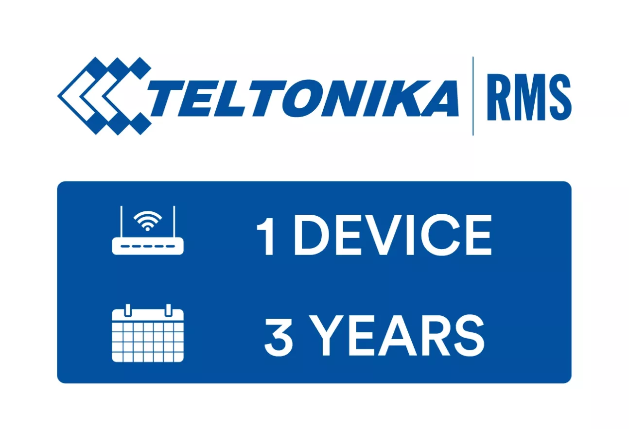 Teltonika Remote Management Pack License, 1 device, 3 years | RMS3Y