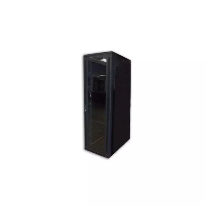 Acconet 27U Perforated Floor Standing Cabinet | AC-CAB-27U1000-FL