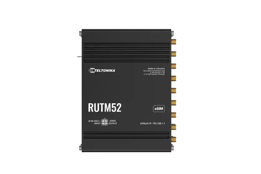 Teltonika Dual 5G Industrial Router | RUTM52