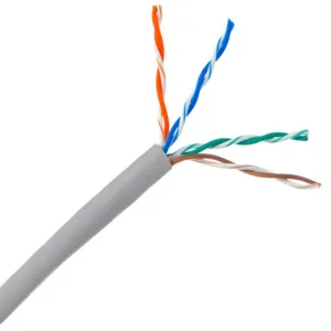 Essential CAT5e Indoor Ethernet Cable 100m Grey CCA UTP Pull Box | CAT5-100-GEN
