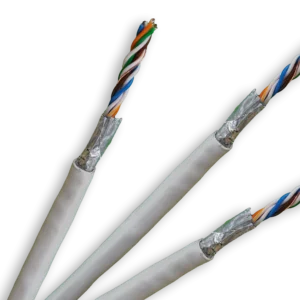 Acconet CAT6 Indoor Ethernet Cable 305m White CCA STP Pull Box | CAT6-305-STP