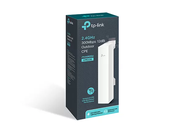 TP-Link 2.4GHz 300Mbps 12dBi Outdoor CPE | CPE220 - Image 5
