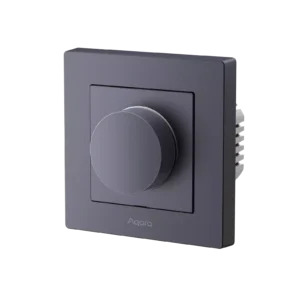 Aqara Dimmer Switch H2 EU 2 in 1 With Neutral & No Neutral (Grey) | AQ-CTRL-DIM-SW-WALL-G