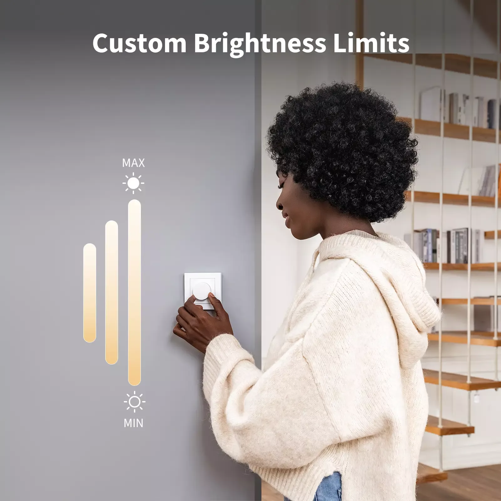 Aqara Dimmer Switch H2 EU 2 in 1 With Neutral & No Neutral (Grey) | AQ-CTRL-DIM-SW-WALL-G - Image 5