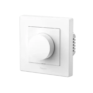 Aqara Dimmer Switch H2 EU 2 in 1 With Neutral & No Neutral (White) | AQ-CTRL-DIM-SW-WALL-W