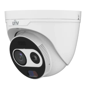 Uniview UNV 4MP Thermal Dual Spectrum Turret IP Camera 4mm(3mm Thermal) | TIC3612SA-F3-4F4AC-I1