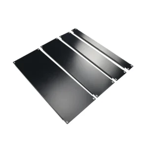 Acconet Blanking Plate, 2U, Black, 19"