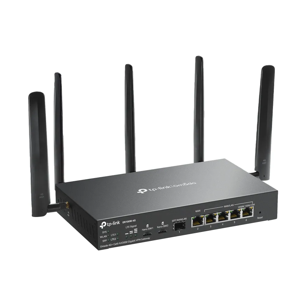 TP-Link Omada 4G+ Cat6 AX3000 Gigabit VPN Router - Image 2