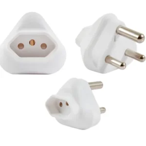 Acconet Adaptor with 1x16A 3 Pin Euro Plug to 3 Pin SA Plug | AC-PLUG- 3PIN-16A