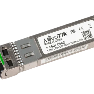 MikroTik Single-mode SFP Module 80Km Dual LC-Connector | MT-RBSFP-SM-81