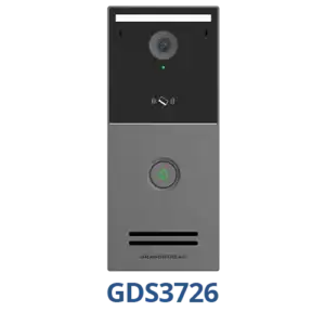 Grandstream SIP Doorphone intercom with 4MP video camera, IK10, RFID
