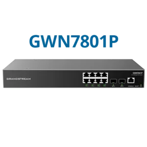 Grandstream Enterprise L2++ 8 port Managed GbE PoE Switch 120W | GWN7801P-PRO