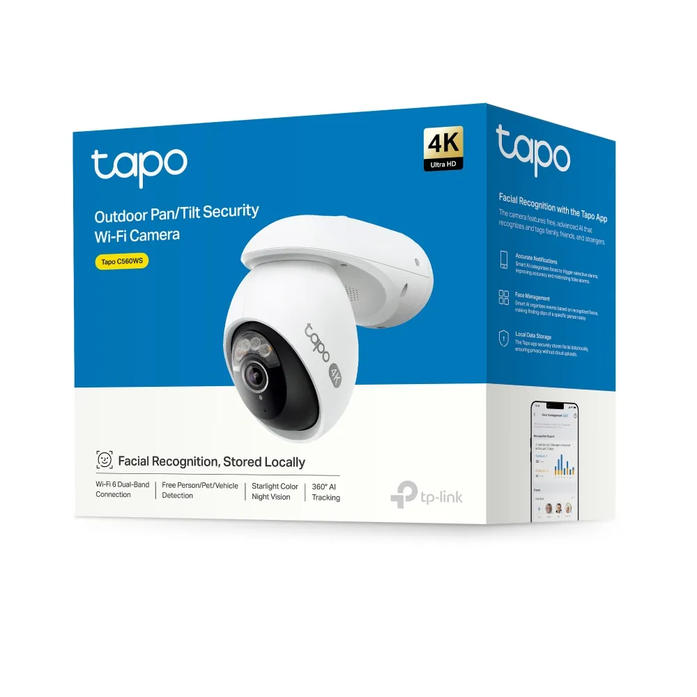 TP-Link Outdoor Pan/Tilt Security Wi-Fi Camera | Tapo C560WS - Image 2