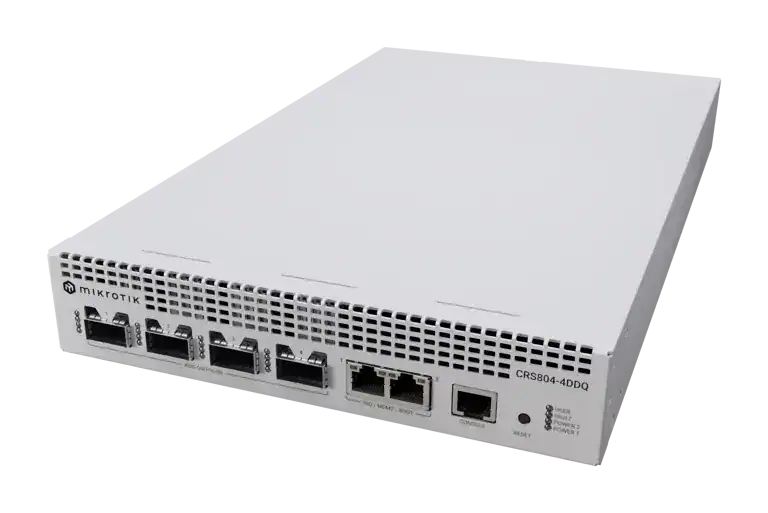 MikroTik Cloud Router Switch | CRS804-4DDQ-hRM | MiRO