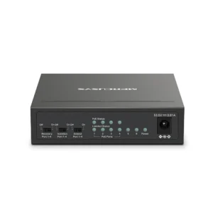 Mercusys 6-Port 10/100 Mbps Desktop Switch with 4-Port PoE+ | MS106LP