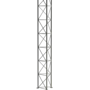 Lattice Mast 3m Section (Revised). ZigZag bracing and flange joint.